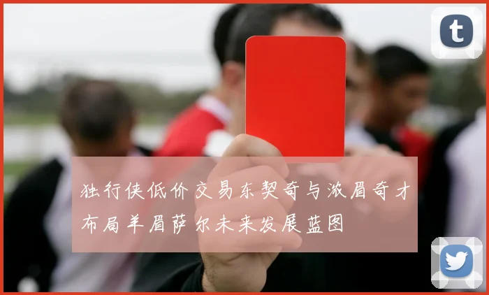 独行侠低价交易东契奇与浓眉奇才布局羊眉萨尔未来发展蓝图